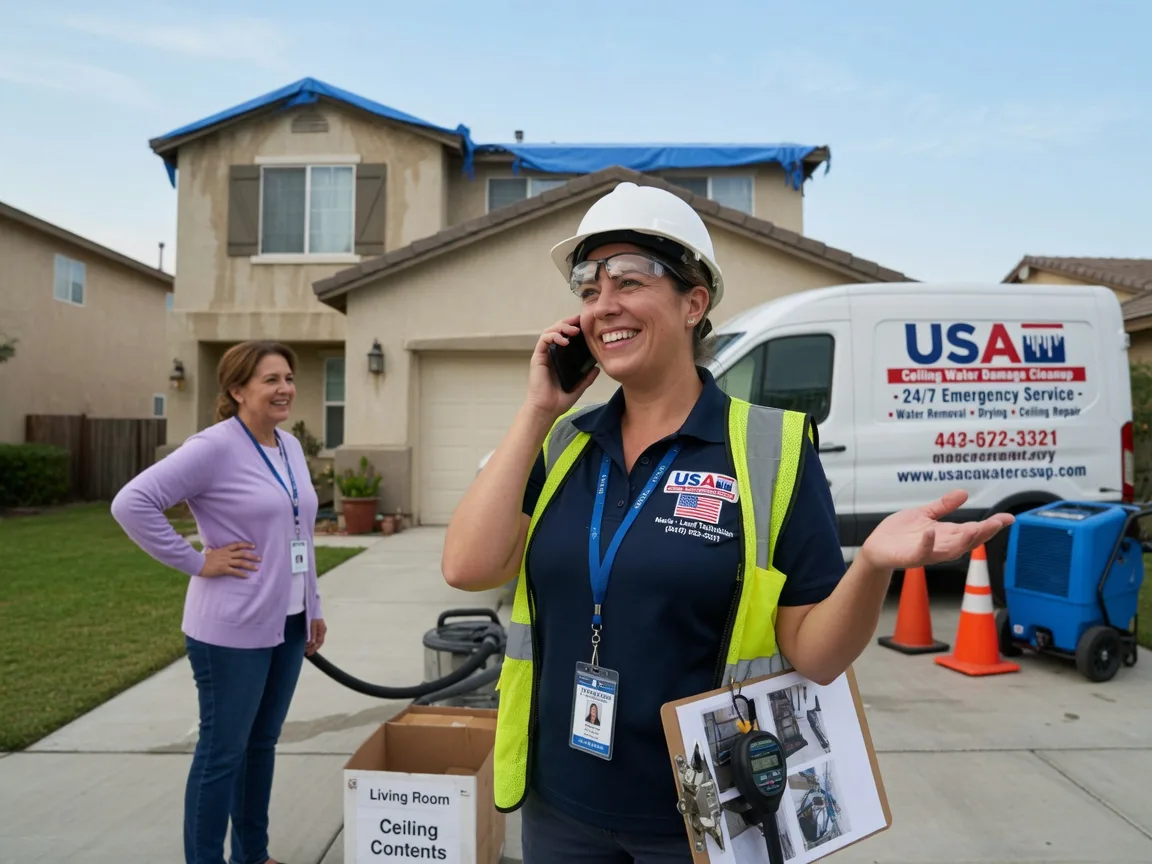 Ceiling Water Damage Restoration Curtice, OH FAQs